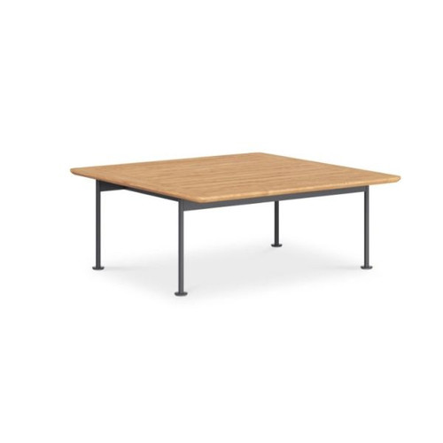 Mitico Outdoor Stainless Steel Square Coffee Table